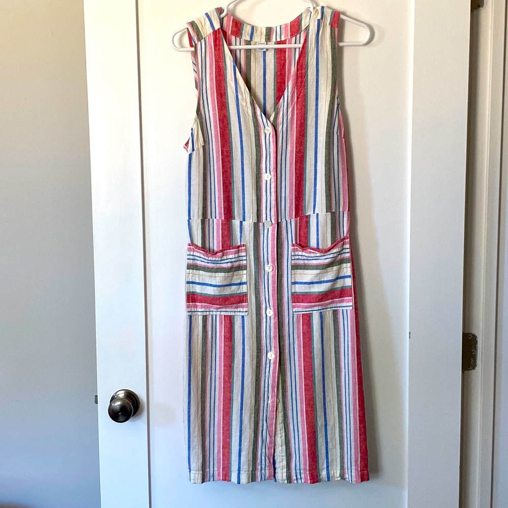 Multicolored lounging dress